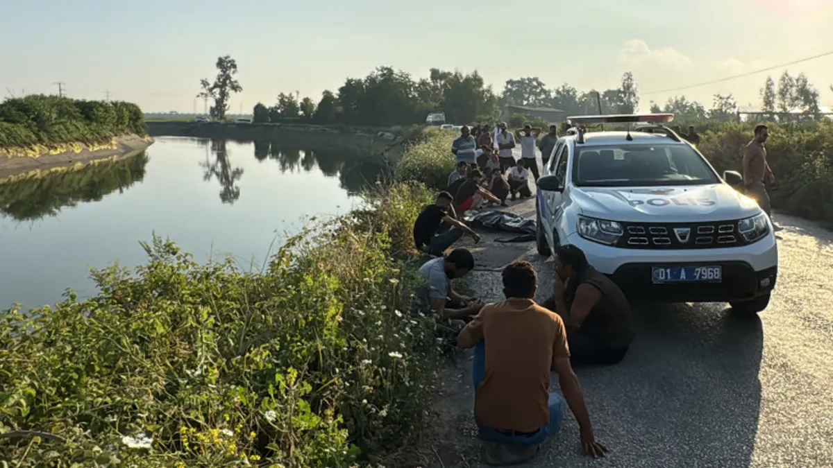 Sıcaklara dayanamayan çocuk sulama kanalına girip canından oldu!