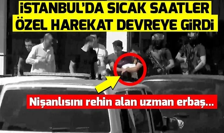 Pendikte lisede rehine alarmı