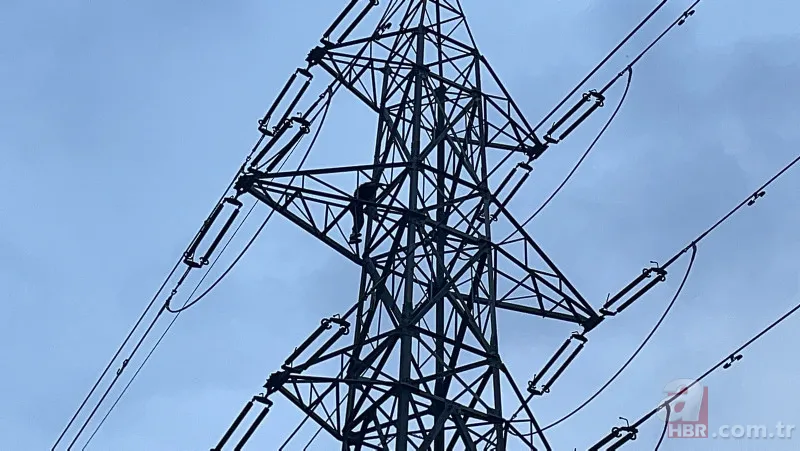 Mesajına cevap gelmeyince deliye döndü! Çareyi 40 metre yükseğe çıkmakta buldu: Ekipler harekete geçti 2