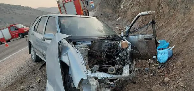 Tokat'ta otomobil devrildi: 1 ölü, 4 yaralı