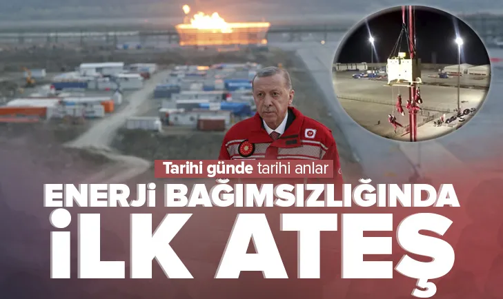 Enerji bağımsızlığında ilk ateş