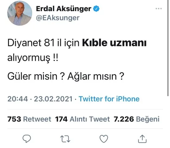 CHP ve İYİ Partili isimlerin iftiralarına Diyanet İşleri Başkanlığı’ndan yalanlama