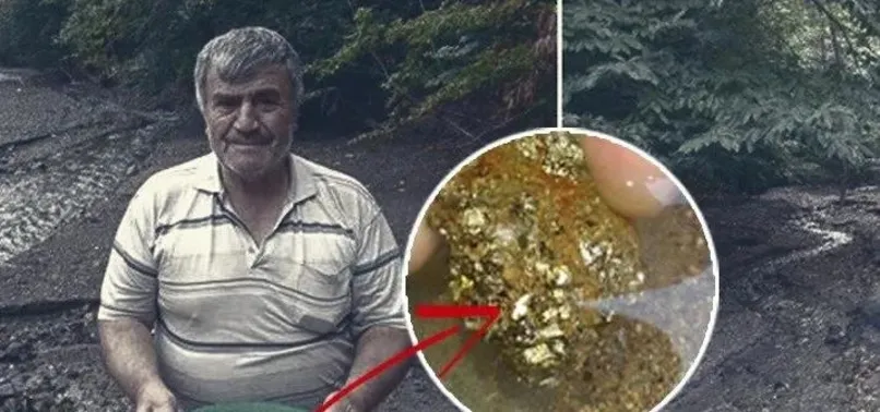 Hobi olarak başladı! Haftada 13 gram altın çıkarıyor! Dere yatağında bedava...