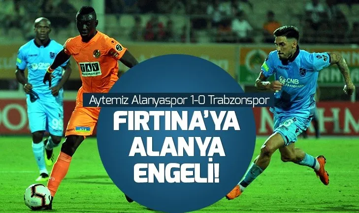 Trabzonspor'a Alanya darbesi!