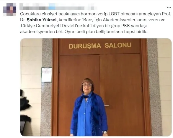 LGBT sapkını Şahika Yüksel gözünü çocuklara dikti! 18 yaşındaki çocuklar baskılayıcı hormonlar kullanabilir