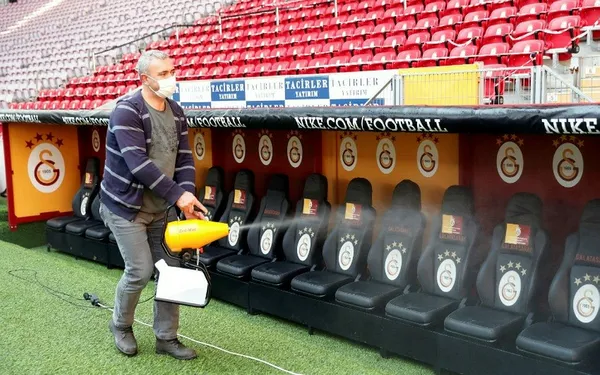 Türk Telekom Stadyumu dezenfekte edildi