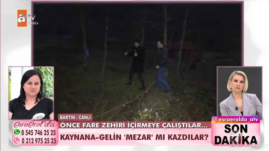 Türkiye Esra Erol'da Korkut ailesini konuşuyor! Gelin ve kayınvalidenin fare zehiri kullandıkları ortaya çıkmıştı: Kayınpeder için mezar kazdılar 13