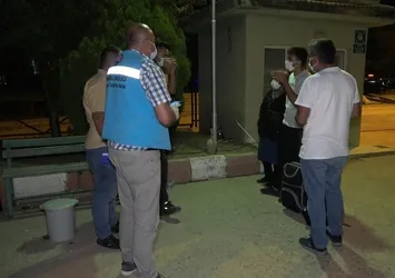 Gece yarısı şoku yaşadılar! Hemen karantinaya alındılar