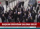 Başkan Erdoğan salona geldi (AK Parti Aday Tanıtım Toplantısı Ankara)