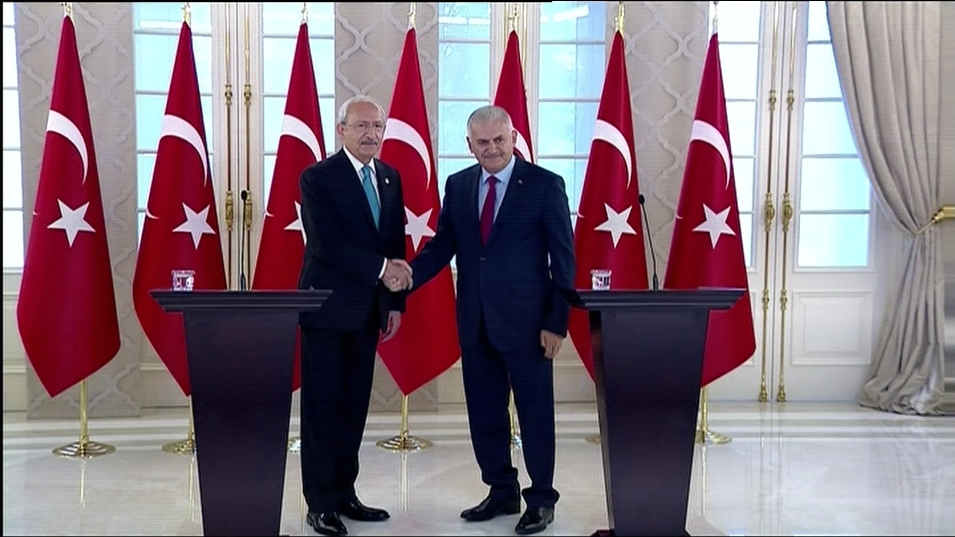 Başbakan Yıldırım ile CHP lideri Kılıçdaroğlu'dan ortak açıklama - 1
