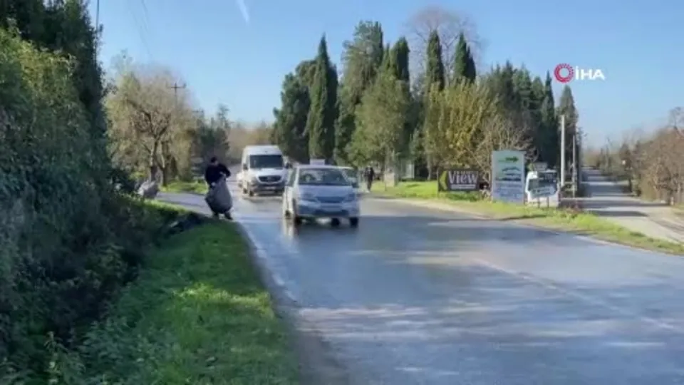 Sakarya’da feci olay! Baba oğlu ayıran kaza