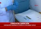 Türkiye’de ilk Kovid-19 aşı uygulaması başladı