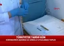 Türkiyede ilk Kovid-19 aşı uygulaması başladı