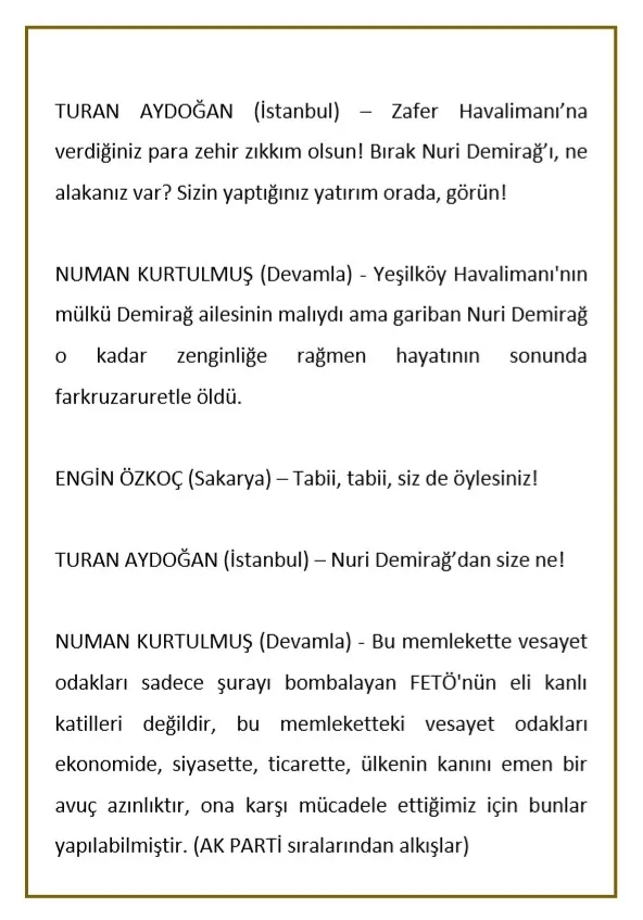 TBMM'den AK Partili vekil Çağatay Kılıç’a küfreden CHP'li vekil Atilla Sertel’e ‘kınama’ cezası - 9