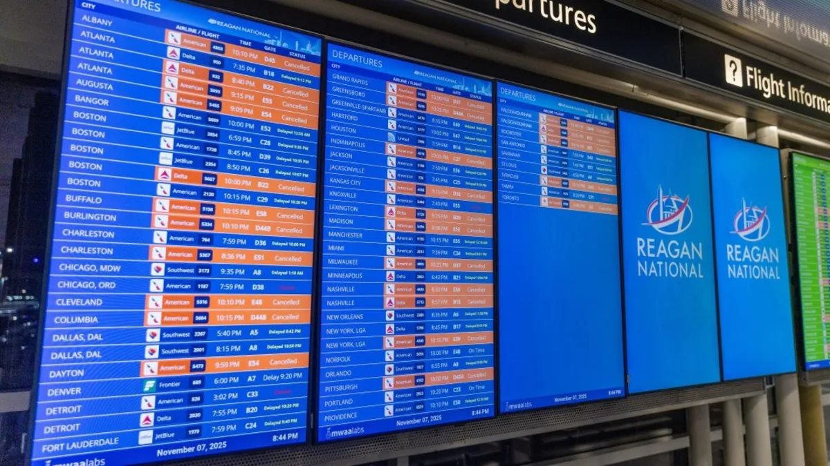 ABD hükumetinin kapalı kalması nedeniyle 1700 uçuş iptal edildi