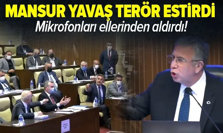 Ankara Büyükşehir Belediye Meclisi’nde Mansur Yavaş terörü! Meclis üyelerini konuşturmadı