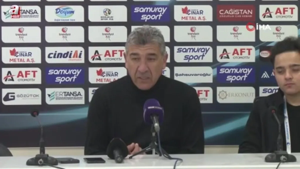 Erzurumspor - Şanlıurfaspor maçının ardından