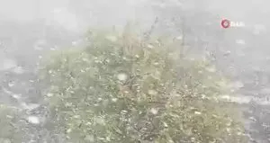 Mardin’de mevsimin ilk karı yağdı