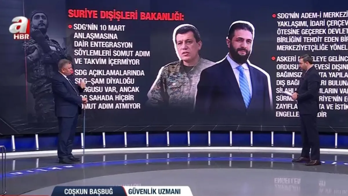 Mutabakat bitiyor ŞAM-SDG gerilimi artıyor