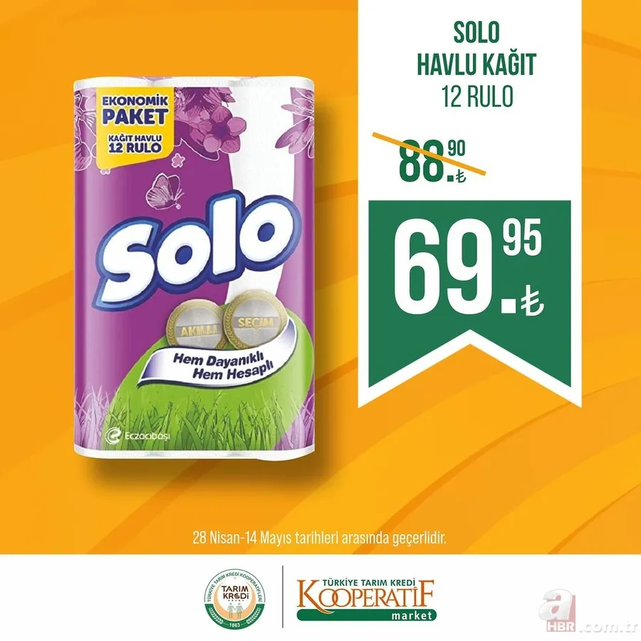 TARIM KREDİ MARKETlerinde indirimsiz ürün kalmadı! Ucuzluk başladı! Sucuk, Tereyağı, peynir, et, şeker, çay, tuvalet kağıdı... 7