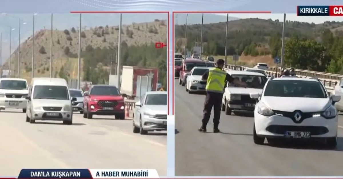 "Kilit kavşak"ta trafik yoğunluğu var mı?