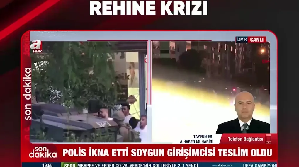 BANKADA REHİNE KRİZİ