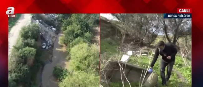 Bursa’daki Nilüfer Çayı kirliliğe teslim oldu! Utanç verici görüntüler - 1
