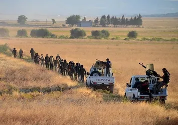 Özgür Suriye Ordusu Keklice köyüne ulaşmak üzere