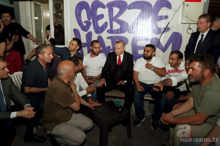 Başkan Erdoğan'dan Üsküdar'da sürpriz ziyaret