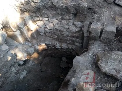 Gümüşhane’de kaçak kazıda ‘Güneş Tapınağı’ ortaya çıktı