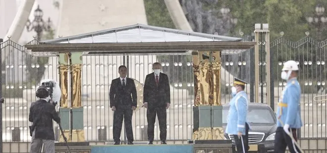 Son dakika: Kırgızistan Cumhurbaşkanı Ankara’da! Başkan Erdoğan Japarov ile Külliye’de görüşecek
