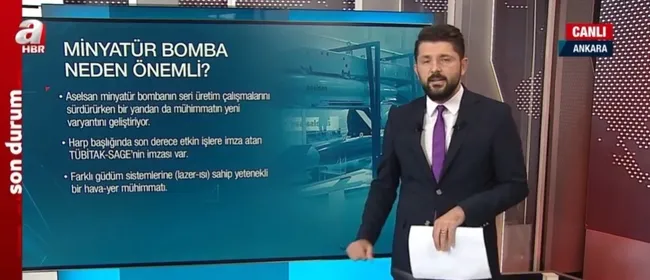 Minyatür bomba ilk kez Akıncı TİHA’da! Minyatür bomba neden önemli?