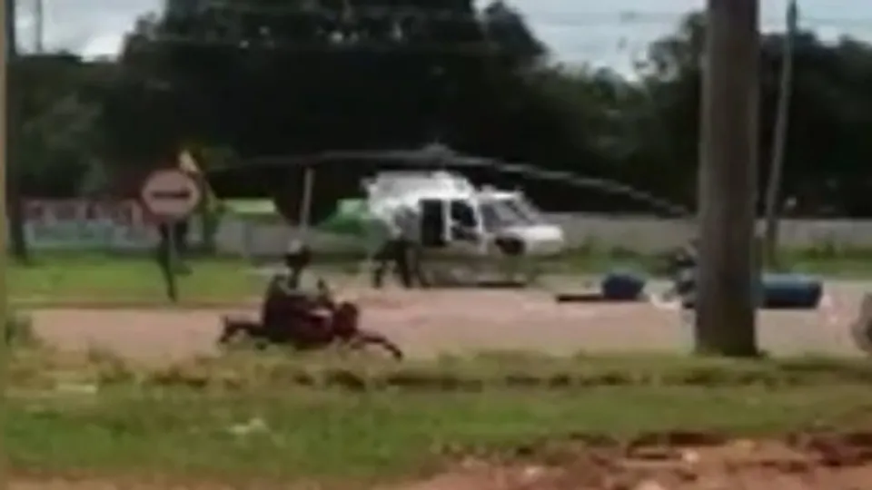 Brezilya’da helikoptere kamyon çarptı