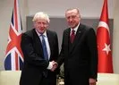 Başkan Erdoğan, Johnson ile görüştü