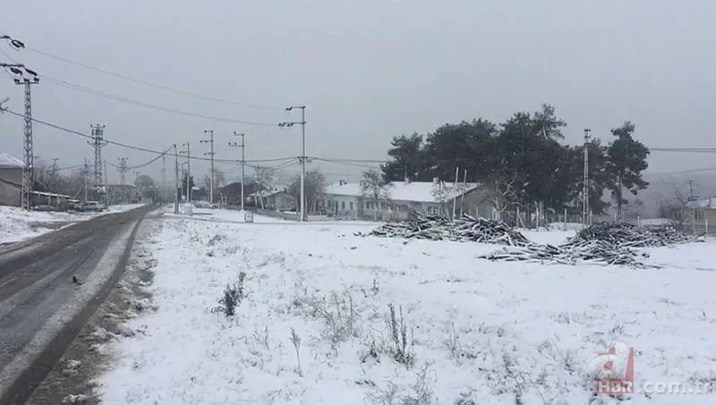 İstanbul'un Silivri ve Çatalca ilçelerinde kar yağışı etkili oluyor 6