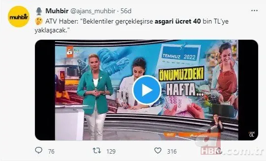 Trollüğünüz batsın! CHP’nin troll ağının yaydığı ATV: Asgari ücret 40 bin TL olacak yalanı ellerinde patladı!