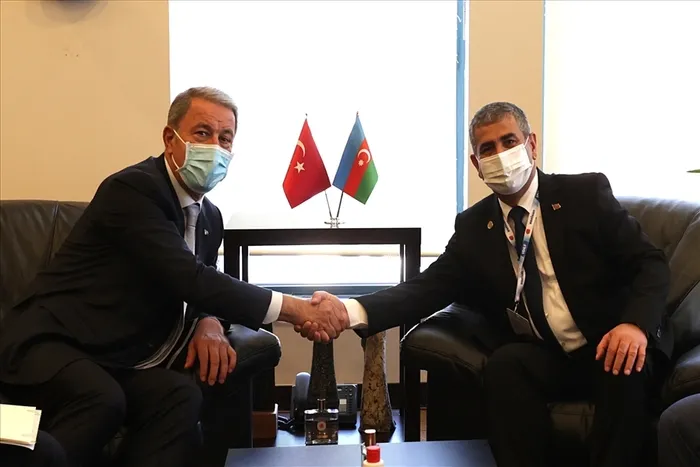 Bakan Hulusi Akar'dan son dakika Libya ve Azerbaycan görüşmeleri - 4