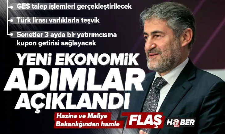 Hazine Bakanlığı yeni ekonomik adımları duyurdu