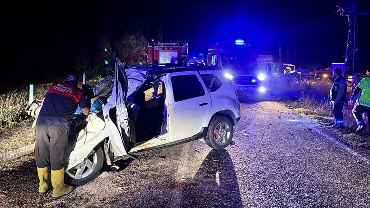 Çorum'da cip ile traktör çarpıştı: 5 yaralı