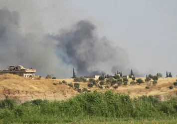 YPG/PKK füzeyle sivilleri vurdu: 2 ölü