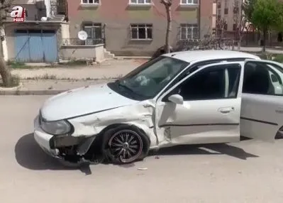 Karaman’da cip ile otomobil çarpıştı