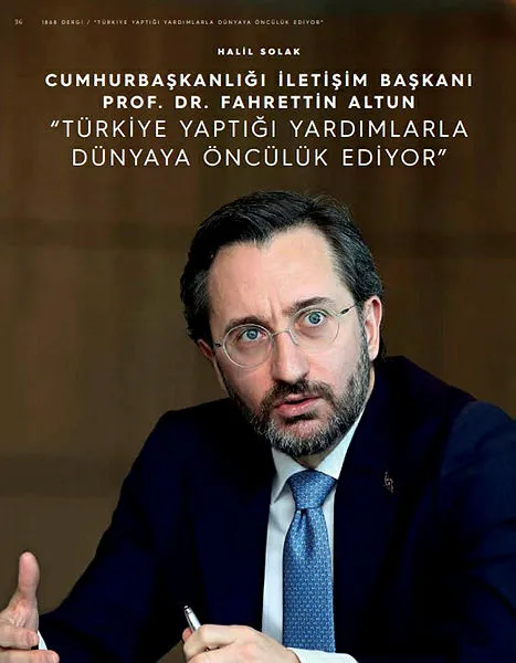 İletişim Başkanı Fahrettin Altun: Türkiye'nin başarısını görmezden geliyorlar - 1