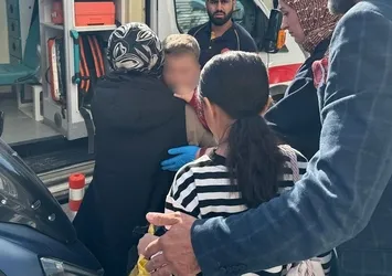 Motosikletin çarptığı çocuk yaralandı