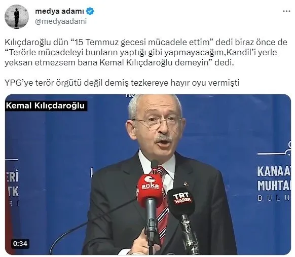 7’li koalisyonun Cumhurbaşkanı adayı Kemal Kılıçdaroğlu ve CHP'nin PKK-HDP ile ilişkileri