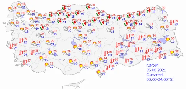 1624288324455.png Meteoroloji Genel Müdürlüğünden çok sayıda il için son dakika sağanak yağış uyarısı! İstanbul Ankara İzmir'de hava nasıl olacak? - 8