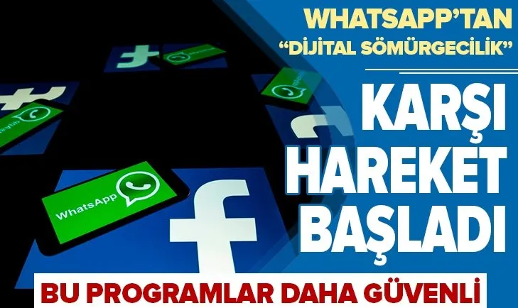 WhatsApp'ın onay dayatmasının ardından kullanıcılar BiP - Dedi - Signal ve Telegram'a yöneldi