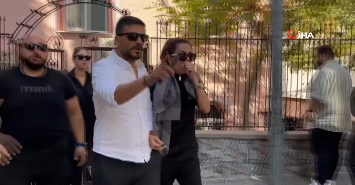 Dilan Polat ve Engin Polat çifti Kübra Aykut'un cenaze törenine katıldı!