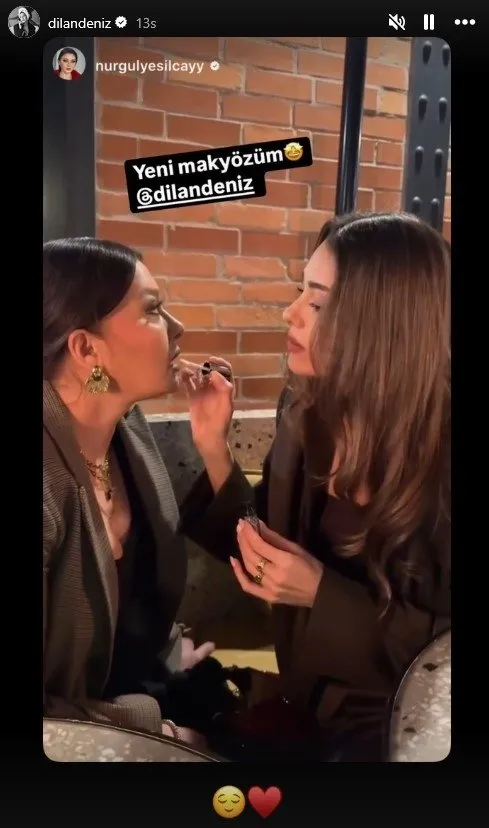Akıma dahil olan Nurgül Yeşilçay’ın makyajını Dilan Çiçek Deniz tazeledi!