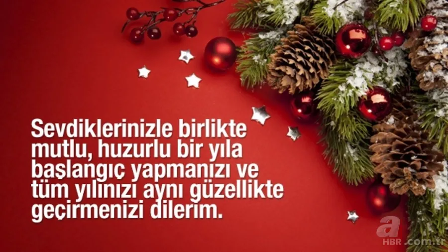 Sevgiliye, anneye, babaya, arkadaşlara yılbaşı mesajları 2022! Sıcak, anlamlı, güzel yılbaşı kutlama mesajları sözleri… Resimli yılbaşı mesajı! 13