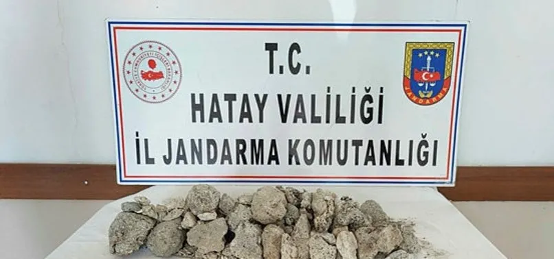 Hatay’da 4 milyon TL değerinde 16 kilogram balina kusmuğu ele geçirildi